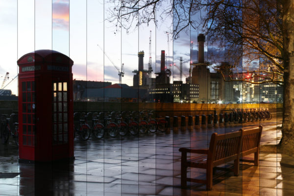 Time Slice Vertical Left To Right Forward Shadow