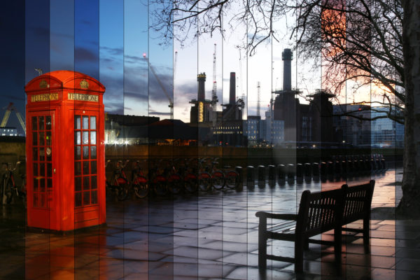 Time Slice Vertical Right To Left Forward Shadow